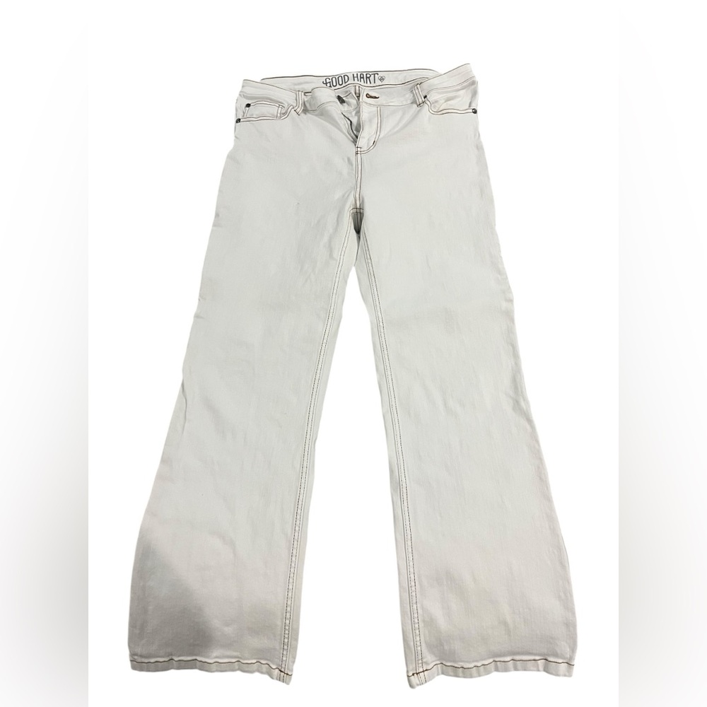 Good Hart by Matilda Jane White Straight Leg Jeans
